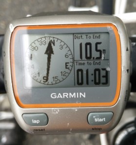 Garmin 310xt Compass