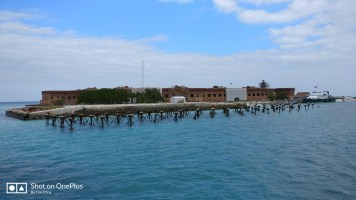 Approaching Fort Jefferson