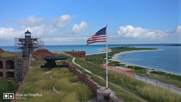 Exploring Fort Jefferson
