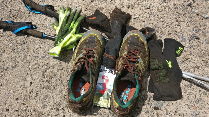 whiteface skyrace muddy gear